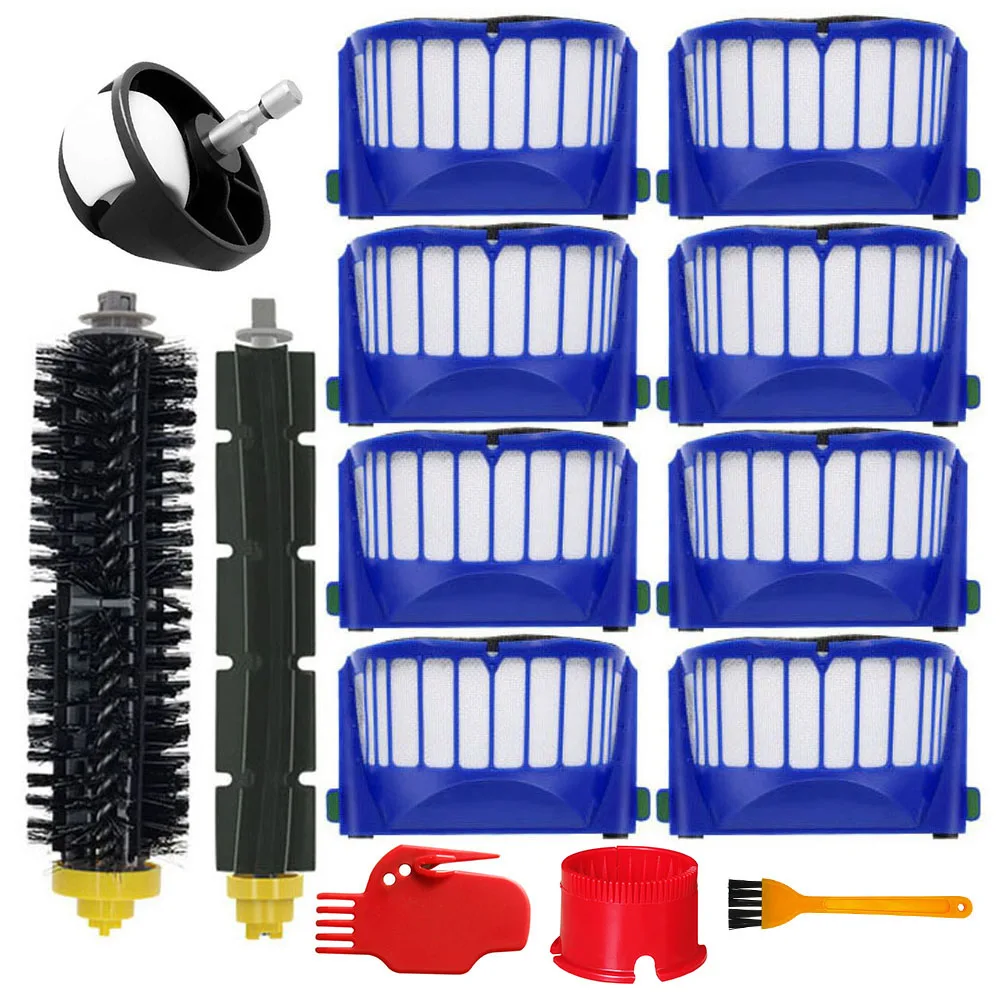 Основные боковые щетки Hepa-фильтры для iRobot Roomba 605 610 620 625 630 640 650 655 660 670 674 677 680 686 689 690