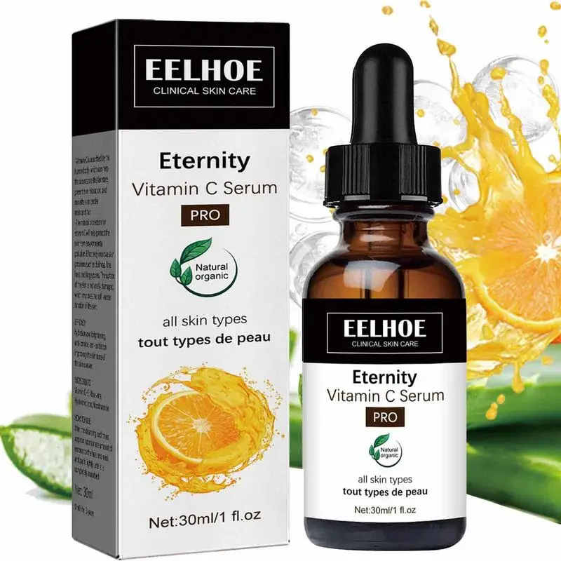 

30ml Vitamin C Face Serum Anti-wrinkle Care For Line-Fading Boost Skin Recover Day And Night Easy To Absorb Gift For Girlfriend
