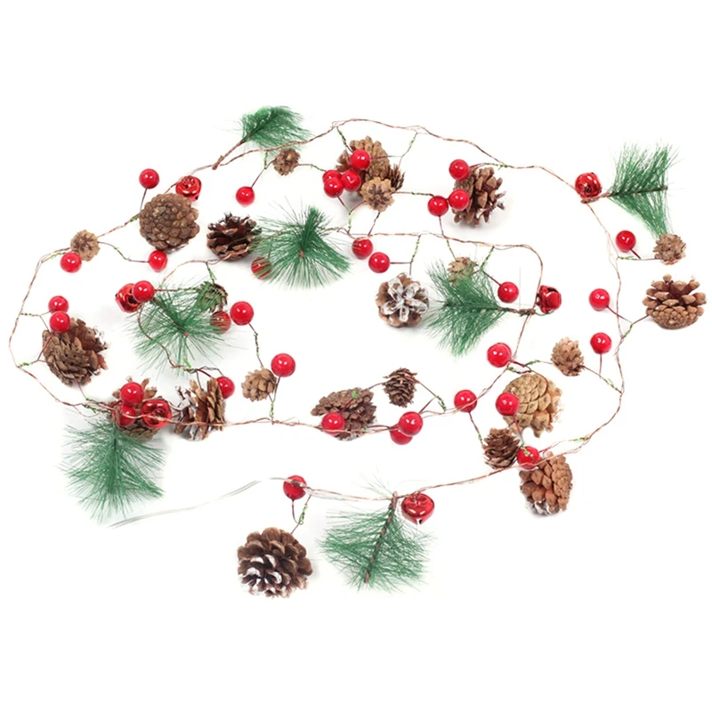 

Christmas Lights LED Copper Wire Lights New Year Rattan Crafts Holiday Garden Decoration Lights