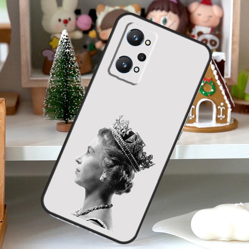 Чехол с изображением английской королевы Елизаветы II для Realme C11 C15 C21 C31 C35 C21Y C25Y C25s