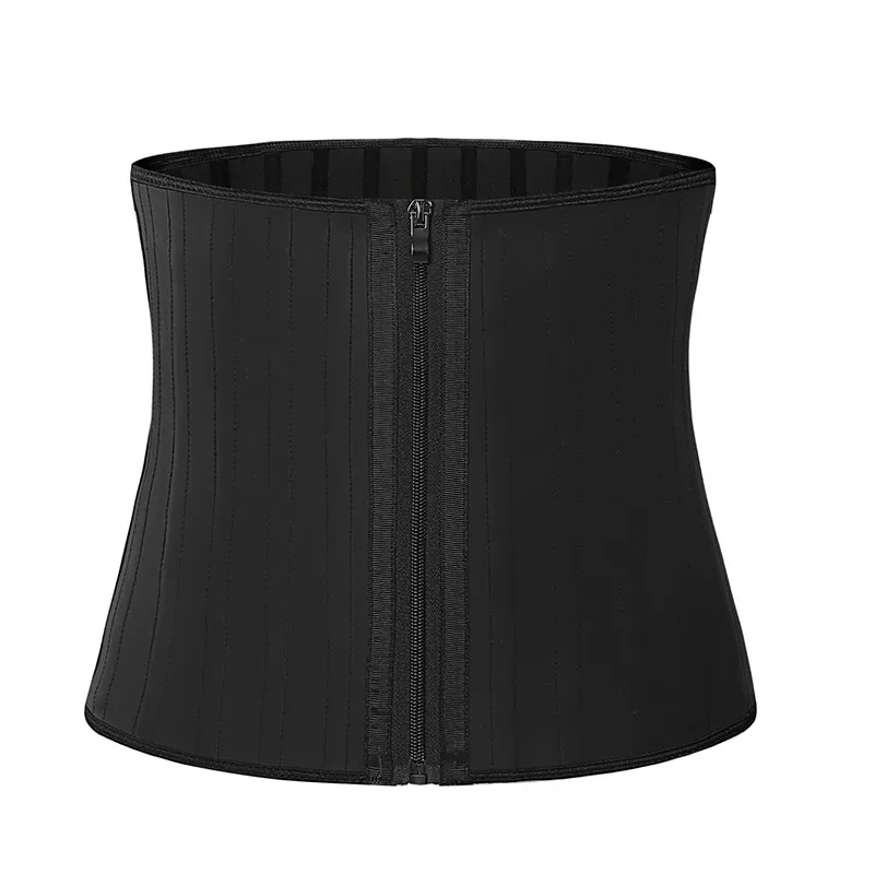 

Corset Body Shaper Latex Waist Trainer Zipper Underbust Slim Tummy Waist Cincher Slimming Briefs Shaper Belt Shapewear Women