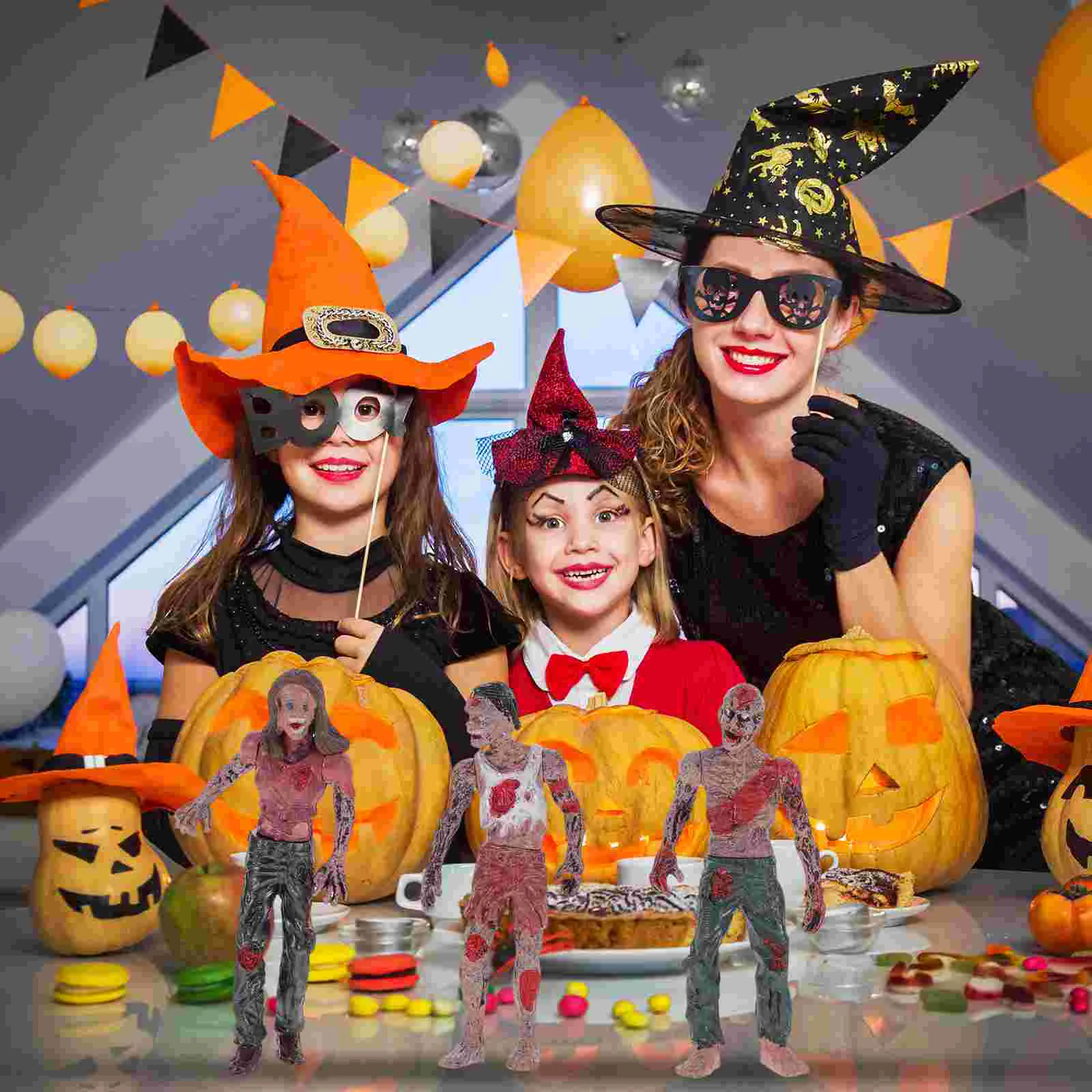 

Фигурки зомби Toyshalloween ходящие дедбой Детские экшн-модели, реалистичные фигурки, Миниатюрные модели искусственных животных, мини-ужасы