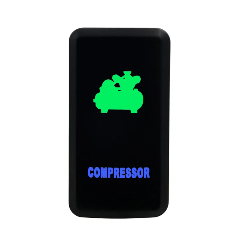 

1 шт. 3a 12 в ВКЛ. Выкл. SPST светодиодные лампы Кнопка клавишный переключатель для Toyota Landcruiser Prado Hilux ,Toyota Сменные аксессуары