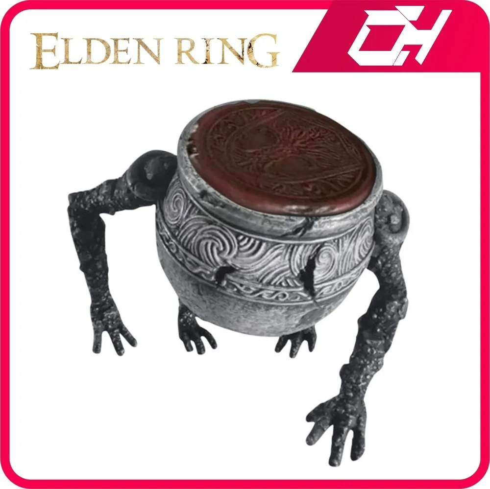 

Elden Ring Figures Pot Boy Statue Jar Bairn Living Jar NPC Iron Fist Alexander Anime Kawaii Keychain Action Figures Children Toy