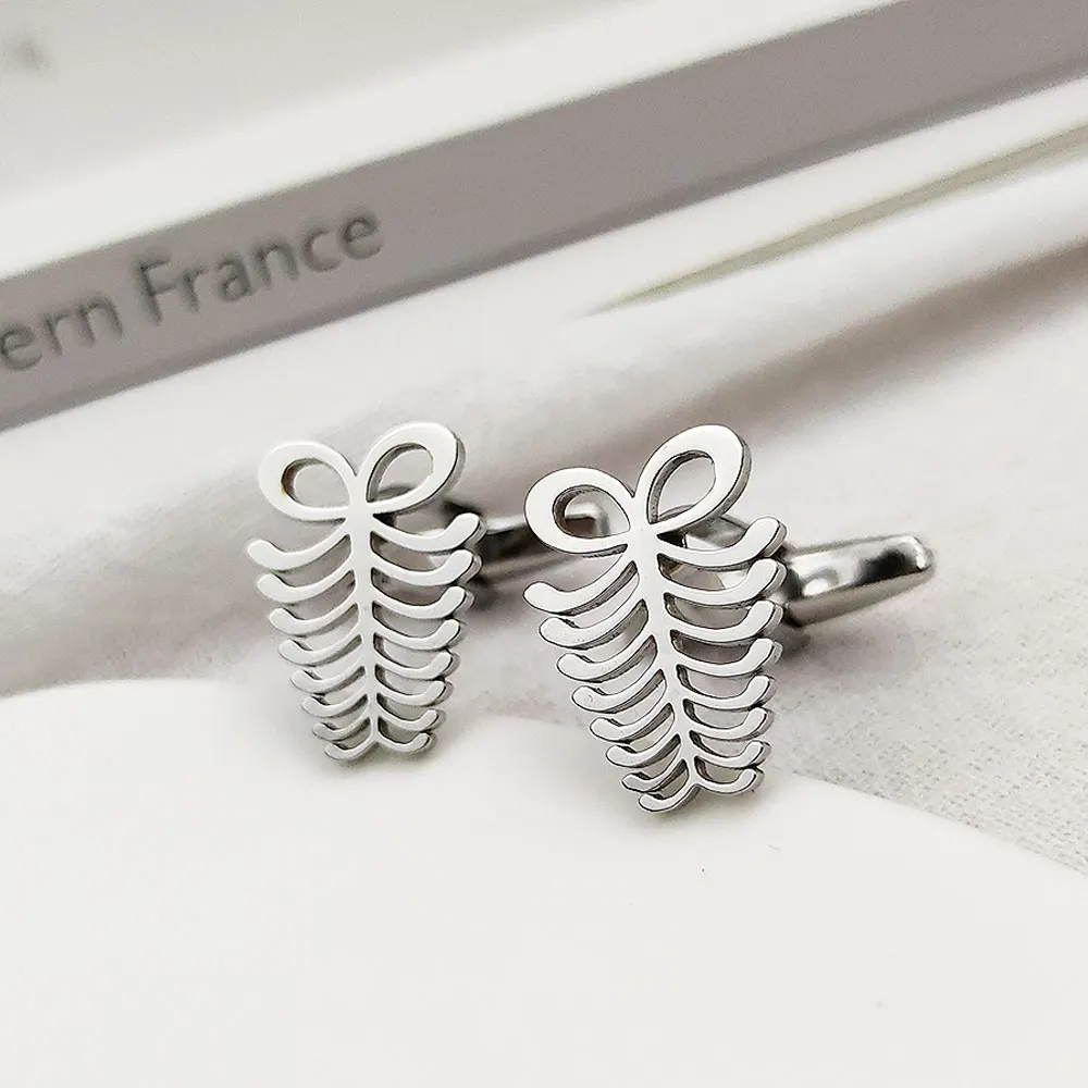 

Mens Exquisite Centipede Cufflinks Stainless Steel Butterfly Insect Cuffs Buttons Hollow Design Shirt Wedding Souvenirs Jewelry