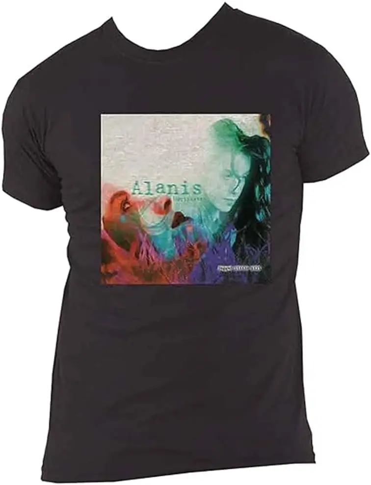 Мужская футболка Alanis Morissette с зубцами Little Pill Официально лицензированные товары