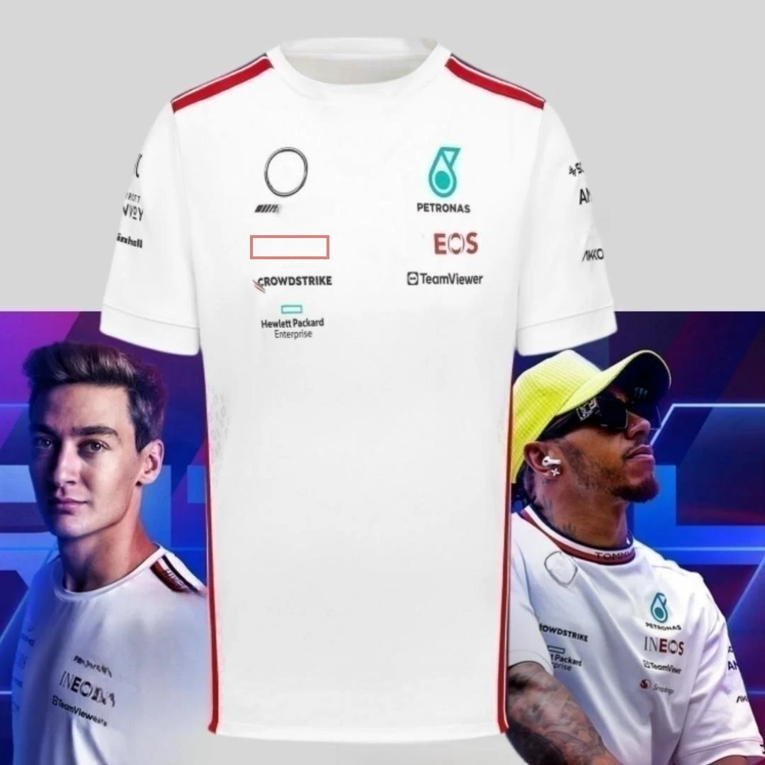 

Official High Quality 2023 BRITISH GP Petronas F1 AMG Team T-shirt George Russell Fan Uniform Shirt Formula One Racing Clothes