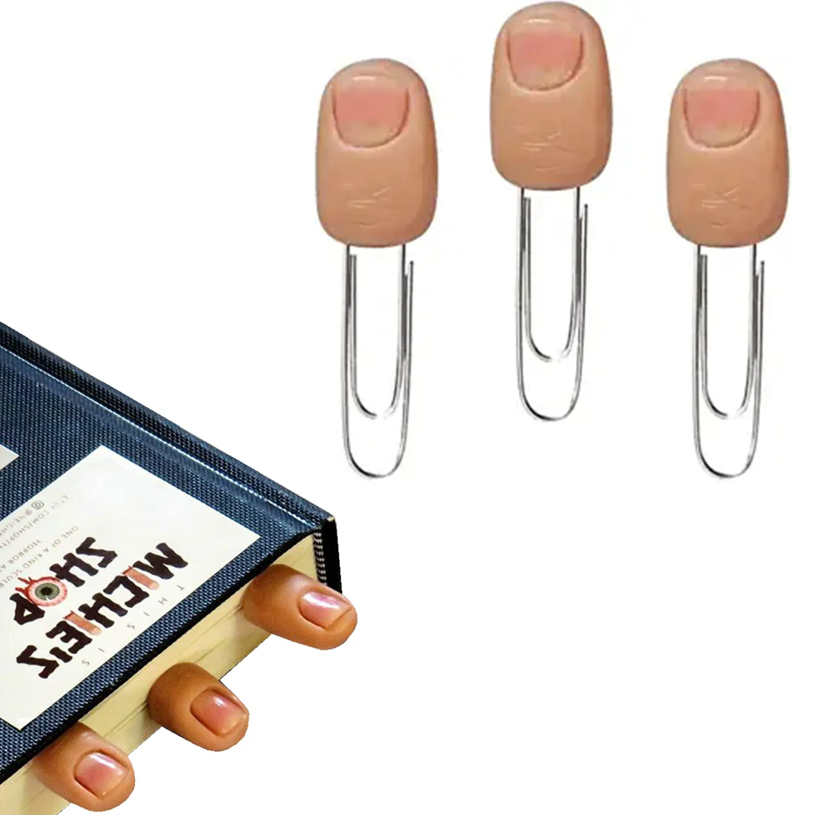 

Зажимы для бумаги на палец для Хэллоуина из смолы