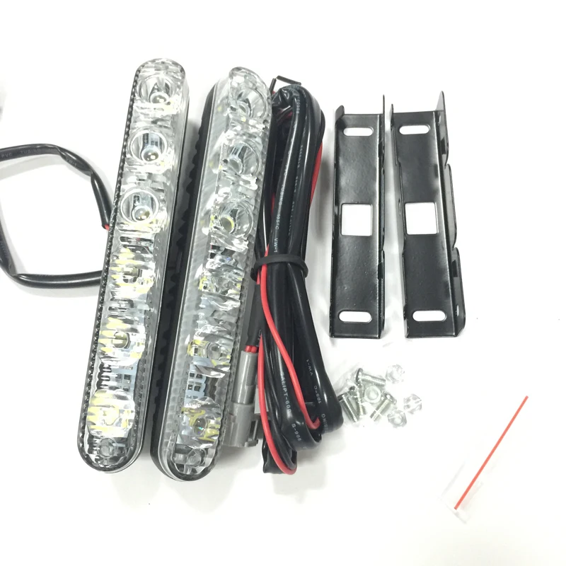 

LED Daytime Running Light High/Low Beam Waterproof DRL Kit Day Light Super Bright Auto Driving Light External Light