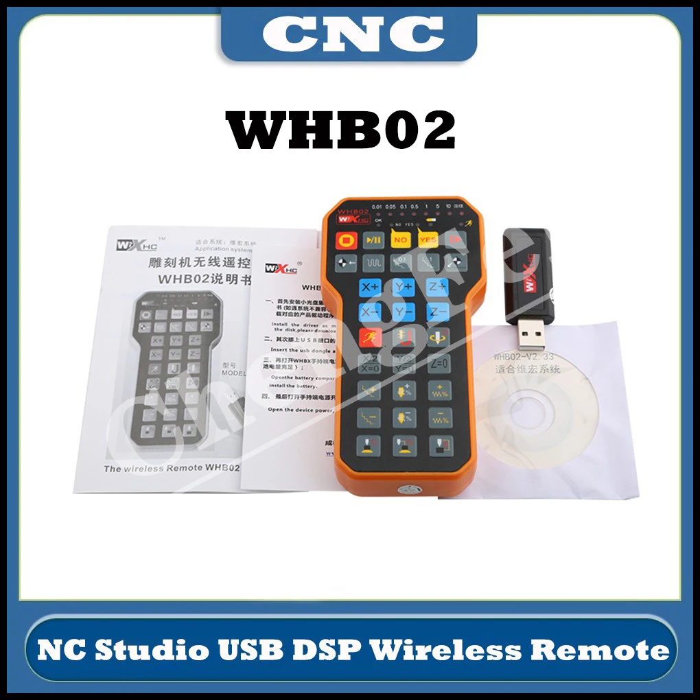 Ncstudio беспроводная ручка дистанционного управления NC Studio USB DSP CNC фрезерный станок