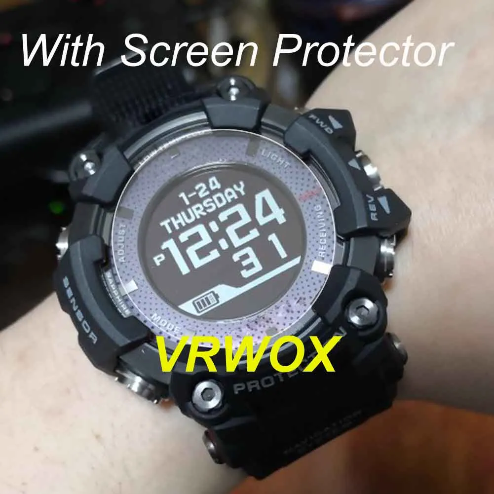 3Pcs Glass For GPR-B1000 GBD-H1000 GBD-100 GA-110 GWG2000 GST-B500 GPW-1000 9H Anti-ScratchTempered Protector