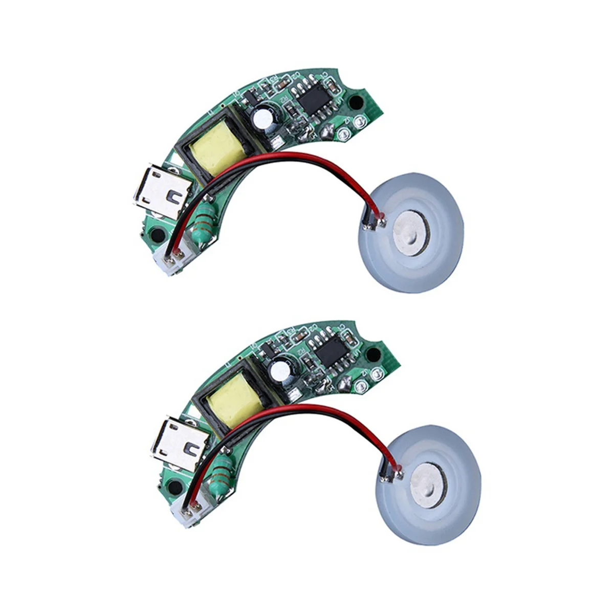 

2Pcs 5V Humidifier Driver Board Mist Maker Atomization Discs Stable Ultra Fine Low Power Big Spray Circuit Accessories