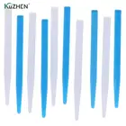 5 шт. стоматологические лопатки для смешивания, пластиковые зубные синие Альгинатные шпатель для смешивания штукатурки, стоматологические инструменты, Новинка