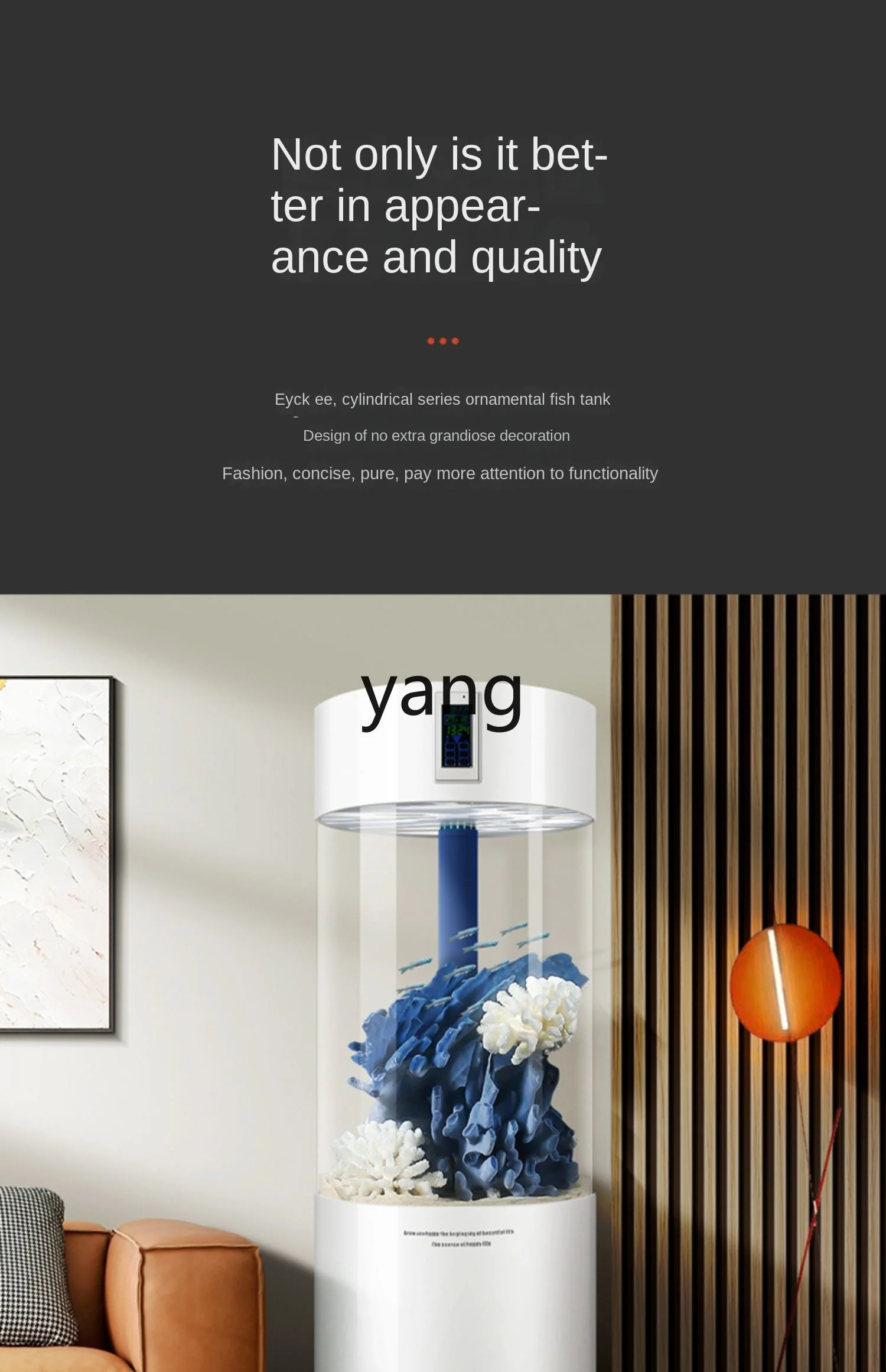 Аквариум CX Small Douyu экологичный креативный аквариум цилиндрический акриловый шар