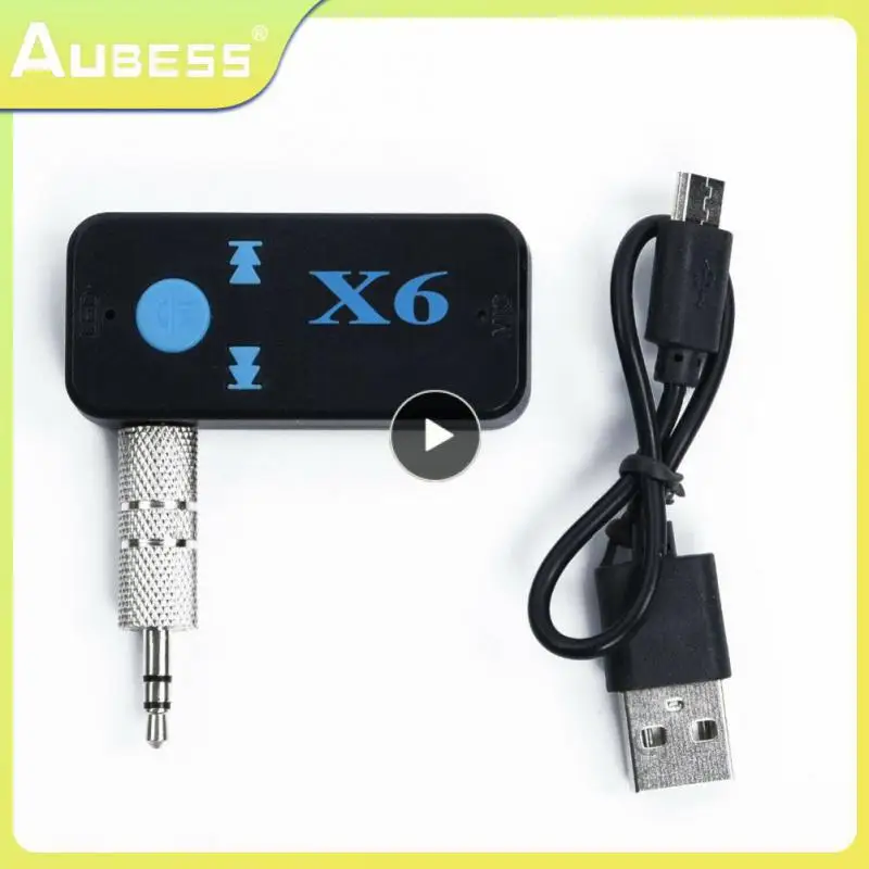 

X6 High-definition Receiver Energy Saving Audio Transmission Adapter Stereo Audio Receiver Receiver Black
