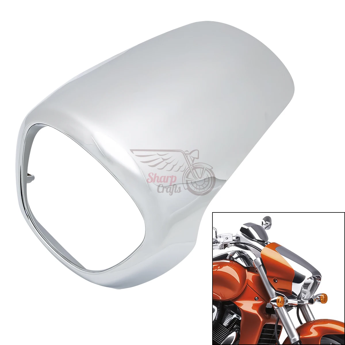 Фото Защитный кожух фары мотоцикла 51811-48GB0 для Suzuki Boulevard M109R VZR1800 VZR 1800 Boss 2010-2019 №4