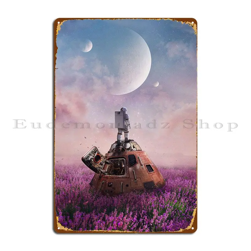 

Металлический плакат Contemplation, ржавый плакат для гаража, гостиной, кинотеатра, жестяной плакат