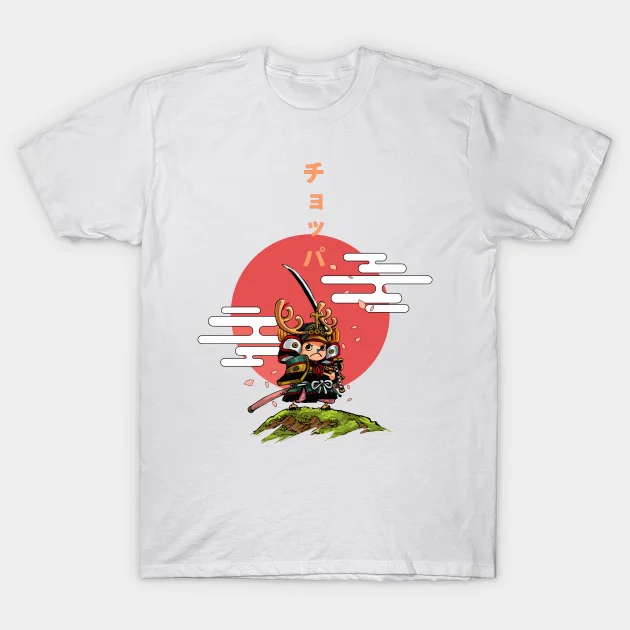 

Men/women's Summer White Street Fashion Hip Hop Tony Tony Chopper Wano Warrior One Piece T-shirt Cotton Tees Short Sleeve Tops