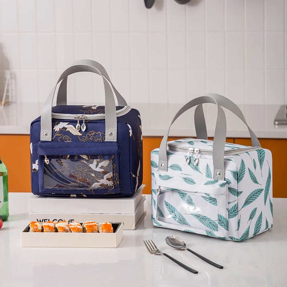 Портативная сумка для пикника с плечевым ремнем изоляционная обеда