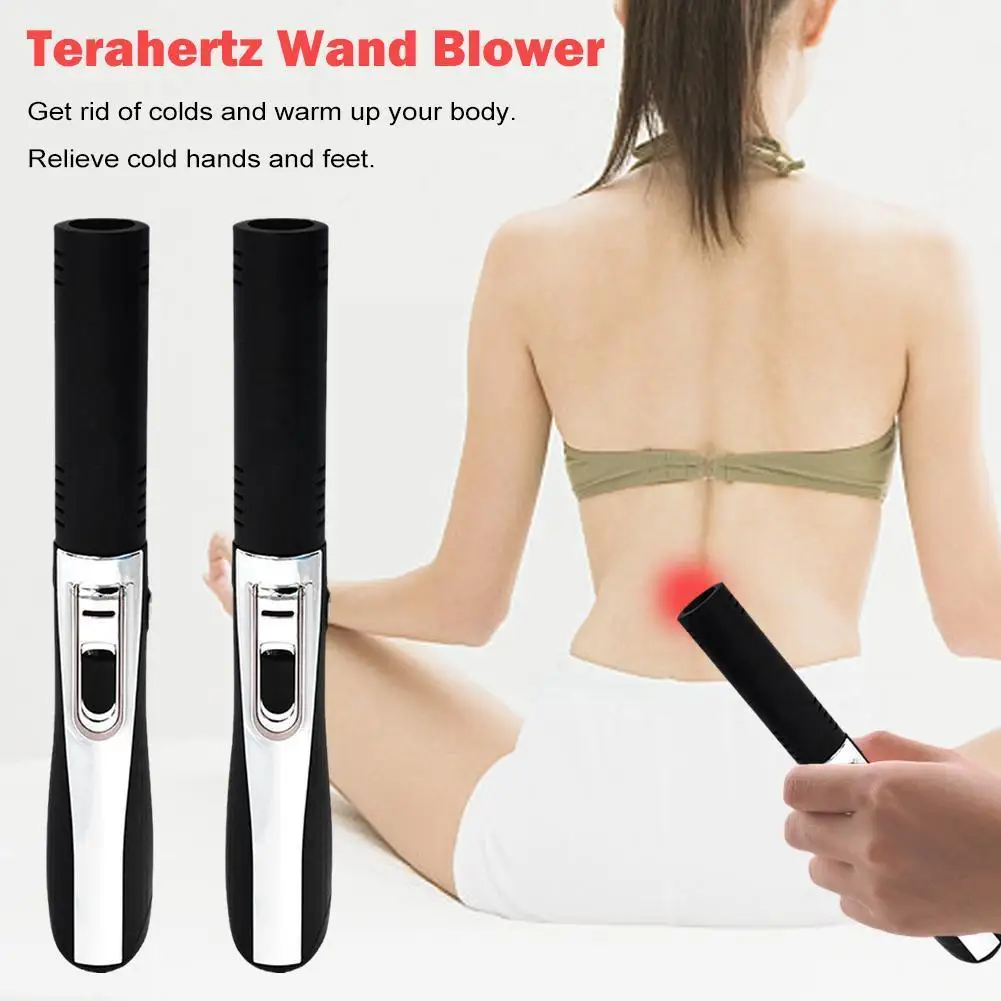 

8th Ge Terahertz Shockwave Laser Machine Healthy Electric Physiotherapy UK Plug Therapy Pain Plates Heating Relief R9Z3
