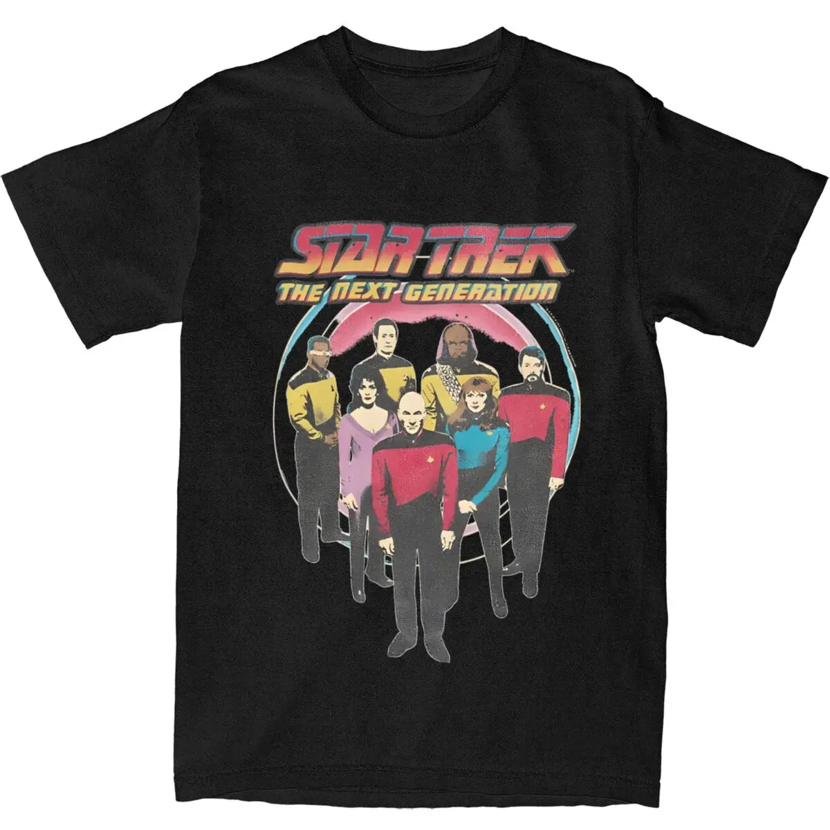 Футболка мужская с принтом S-Stars Treks Повседневная тенниска из 100% хлопка в стиле