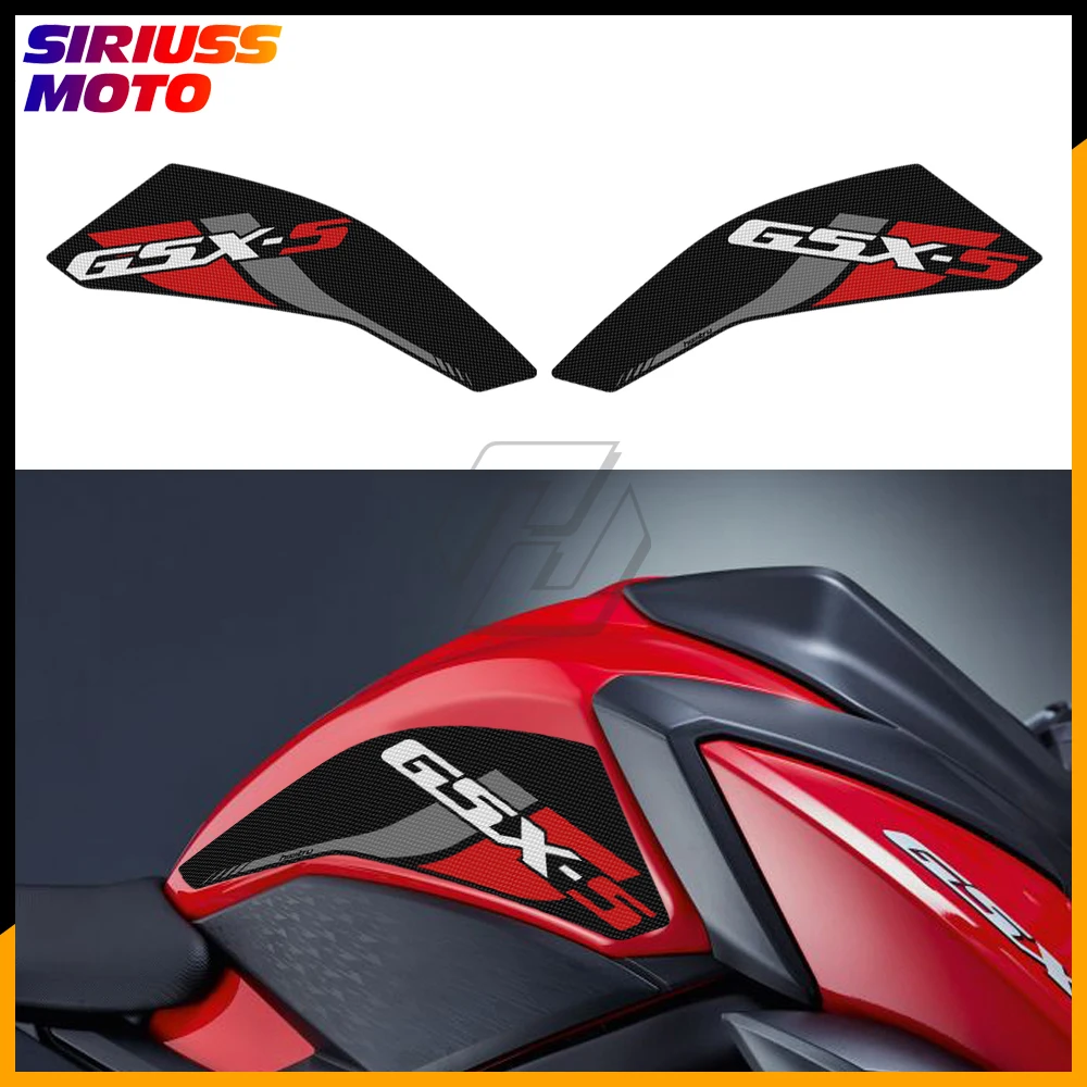 

Motorcycle Side Tank Pad Protection Knee Grip Anti-slip for SUZUKI GSX-S750 GSXS 750 Z 2017-2021