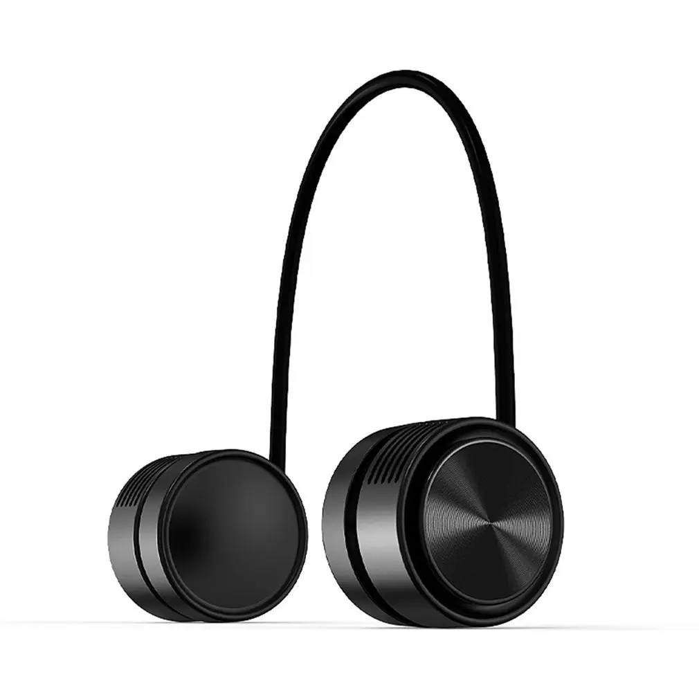 

Leafless hanging Neck Fan 360 Degree Ventilador Fan USB Rechargeable Mini Cooling Fan Portable Folding Sports Hanging Neck Fan