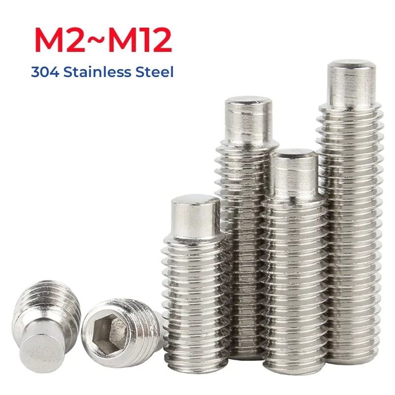 

Установочные винты нержавеющая сталь 304 M2 M2.5 M3 M4 M5 M6 M8 M10 M12