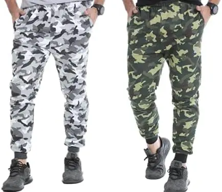 

02 Calças Masculina Camufladas Esportes Academia