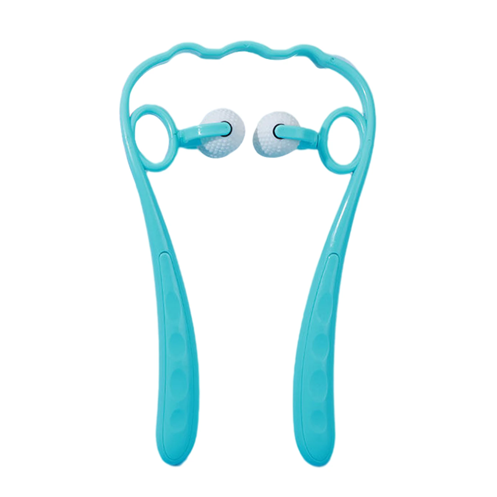 

Терапевтический ролик для шеи и плеч с двойным триггером, самоинструмент для глубокого массажа, Прямая поставка, ручное устройство