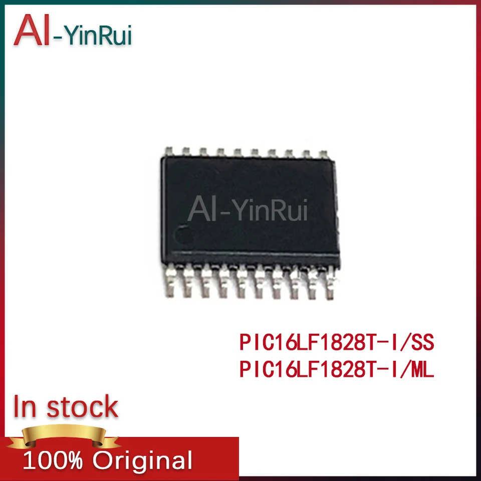 

AI-YinRui PIC16LF1828T PIC16LF1828 -I/SS -I/ML 16LF1828T 16LF1828 QFN20 SSOP20 New Original In Stock IC MCU 8BIT 7KB FLASH