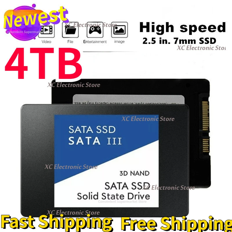 

Newest 4TB Sata3 Ssd 1TB 8TB 2TB High Speed Hdd 2.5 Hard Disk Disc 2.5 " Internal Solid State Drive
