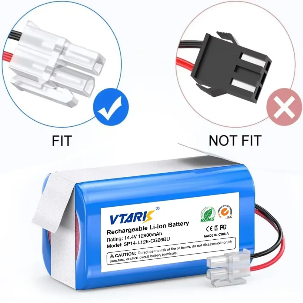 Аккумулятор для робота-пылесоса ILIFE 12800 мАч