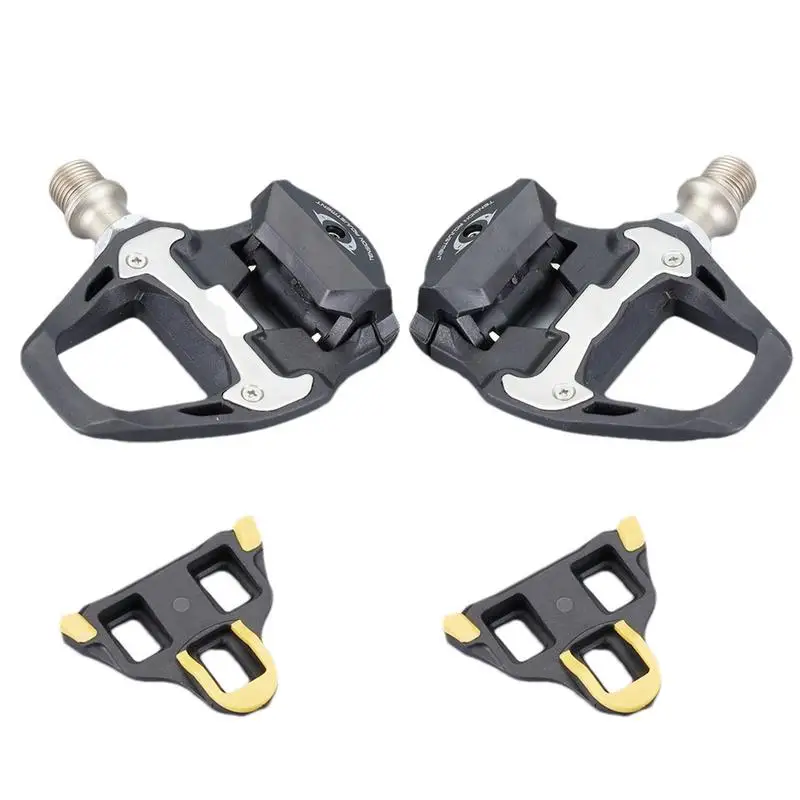 

Self-locking Bike Pedals Bicycle Pedals Road Bike Adult 9/16” Aluminum Alloy Bicycle Pedals Mountain Bike Pedal With Removable