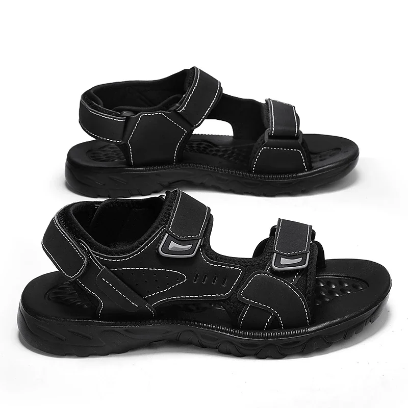 Мужские дышащие спортивные сандалии летняя пляжная обувь для мальчиков
