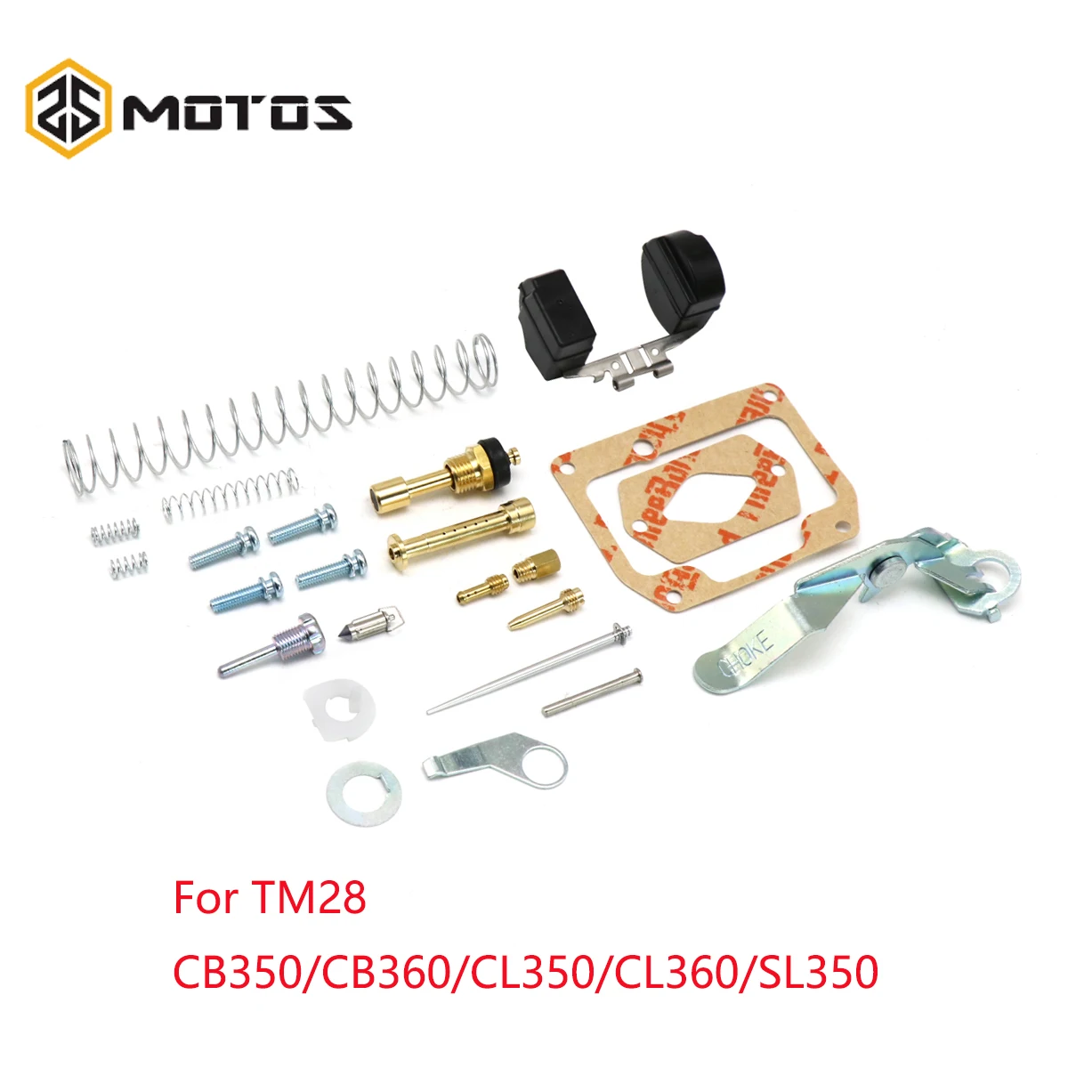ZS мотоциклы для Mikun TM28, набор для Ремонта Карбюратора, поплавковая прокладка, игла для Honda CB350 CB360 CL350 CL360