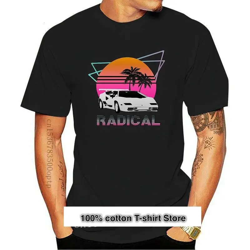 

Новая футболка Radical 1980 Countach Retrowave