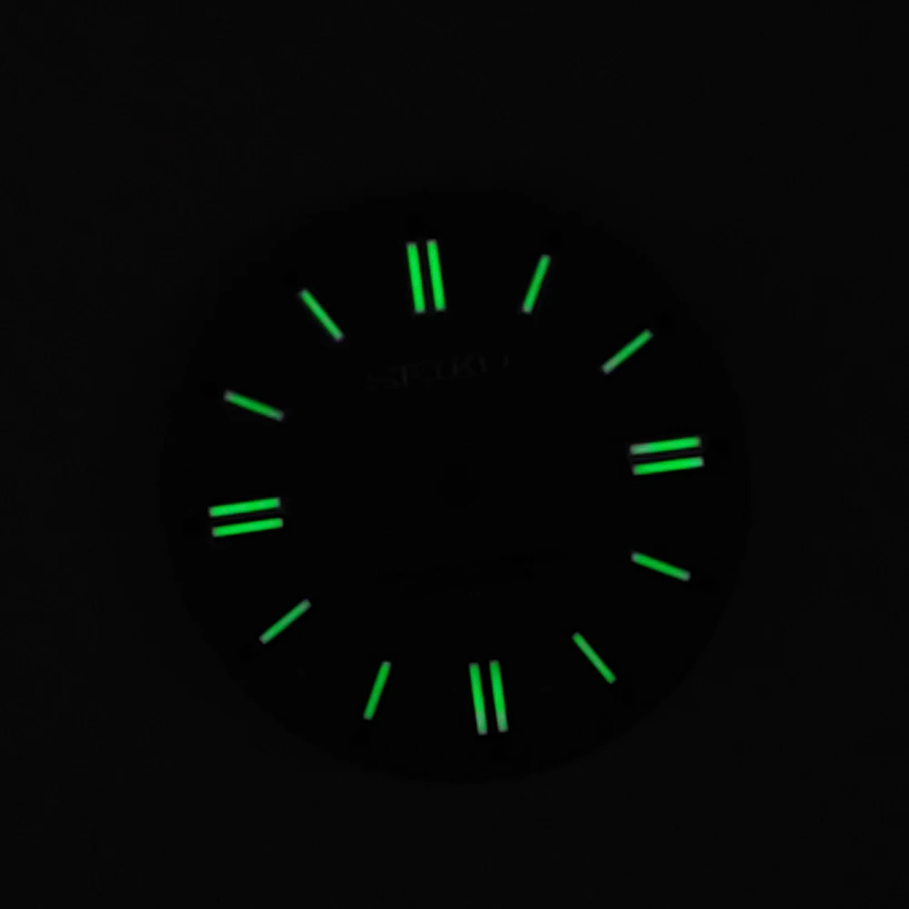 S 28.5mm Watch Dial Luminous Nail Dial Fit Japan NH35 NH36 4R 7S Automatic Movement Men Watch Accessories