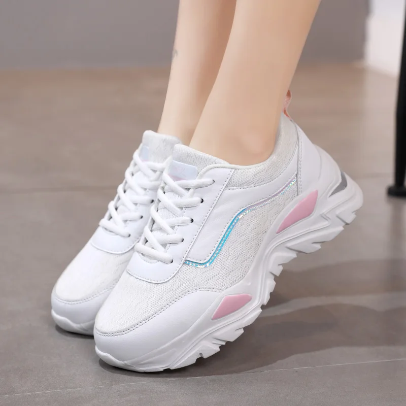 

Women's Vulcanize Shoes Sport Shoes Running Sneakers Flying Woven Breathable Casual Sneakers Walking Shoes Knitting Tennis Shoes