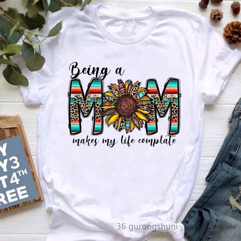 Футболка женская с леопардовым принтом, забавная уличная одежда с принтом «сделай моя жизнь» и молнией, подарок для мамы