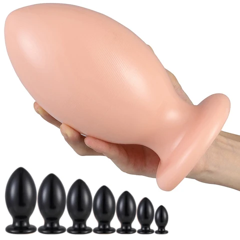 Супер огромная мягкая анальная пробка для женщин для начинающих набор для анального обучения массажер простаты анальные пробки для мужчин секс-игрушки для взрослых секс-шоп