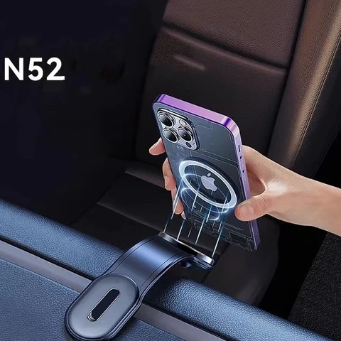 Автомобильное крепление MagSafe, съемный, гибкий алюминиевый кронштейн, магнитный держатель для телефона для автомобильного крепления сотового телефона для автомобиля