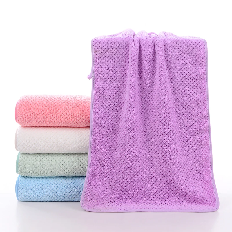 

1/2/5pcs Microfiber Towel Quick-drying Face Hand Towels Household Bathroom Terry Towel Absorbent Bath Towels for Adult Kids
