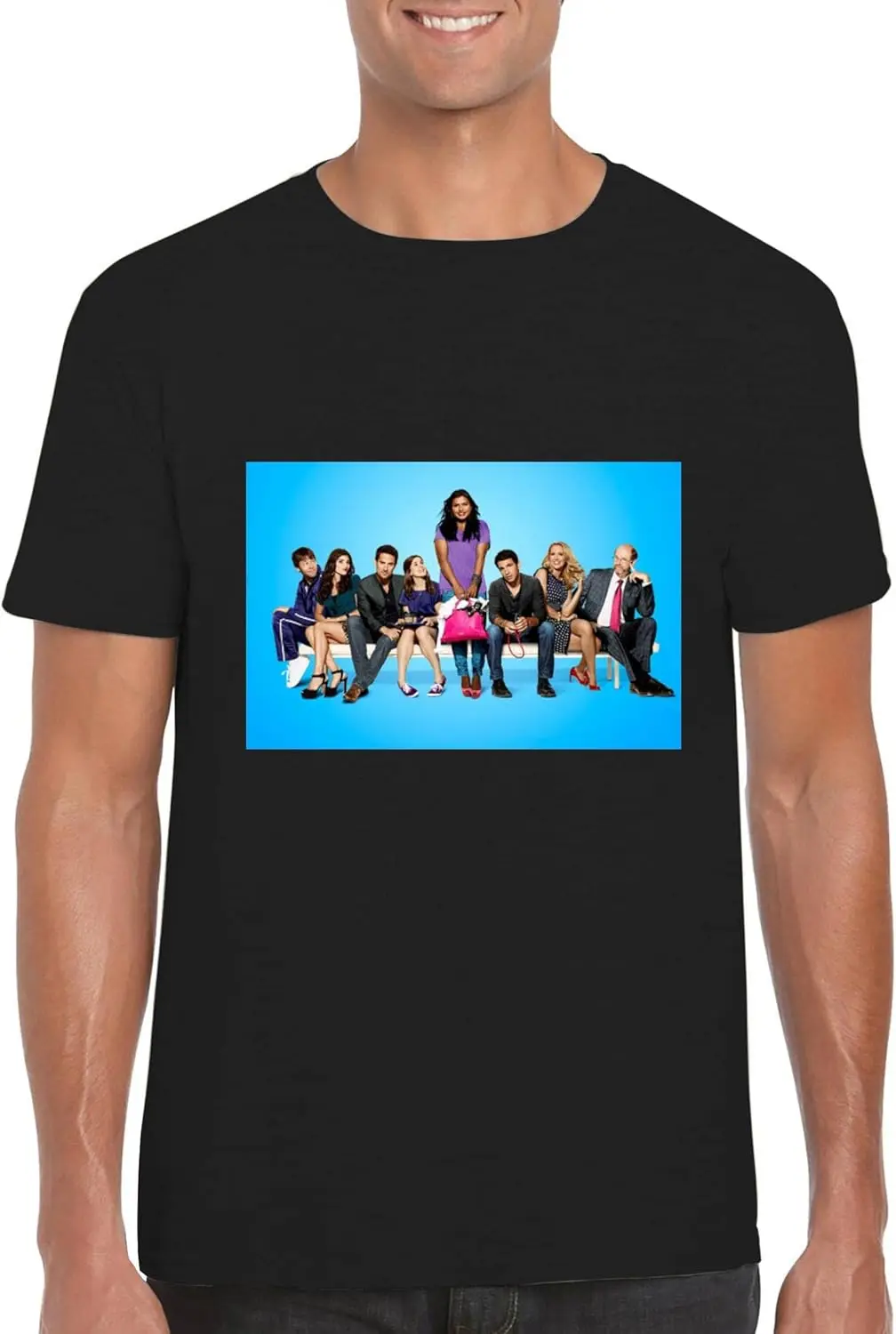 FC Carino The Mindy Project — мужская футболка с круглым вырезом FCA # ФАГ 400384