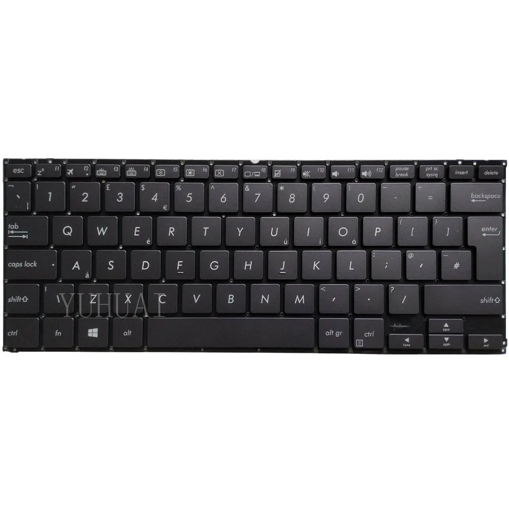 Фото НОВАЯ британская клавиатура для ASUS UX370U UX370UA UX370UAR UX370UAF Q325U Q325UA с подсветкой №2