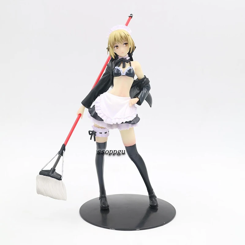 Японская аниме фигурка Fate stay night саблей купальник метла ПВХ экшн-фигурка