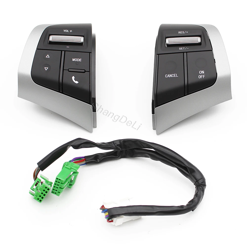 Автомобильный переключатель на руле круиз-контроля громкости звука подходит для