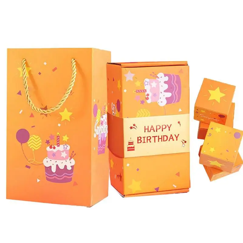 

Коробка «сделай сам» прекрасный сюрприз взорвающаяся коробка для пар прочная Рождественская любовь годовщина день Святого Валентина подарок для девушки на годовщину