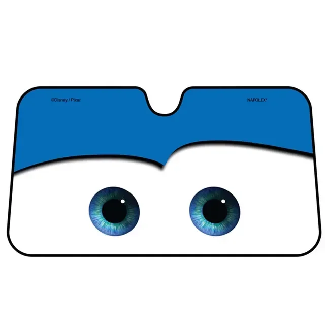 

Многоцветная Мультяшная Оконная Фольга, Солнцезащитный Козырек Pixar Eye Design, Переднее Лобовое Стекло