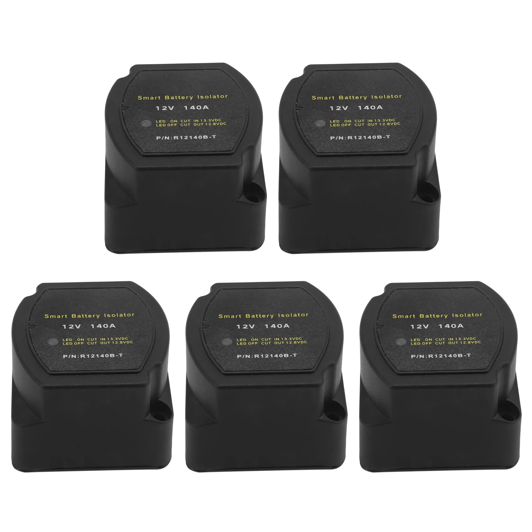 5X 12V 140A Voltage Sensitive Relay Battery Isolator Automatic Charging Relay Car Accessories Car Battery Relay